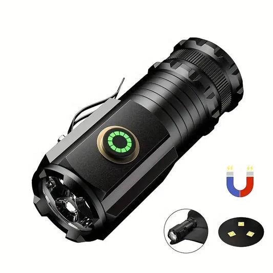 2000LM USB Rechargeable LED Flashlight | 5 Modes, Waterproof