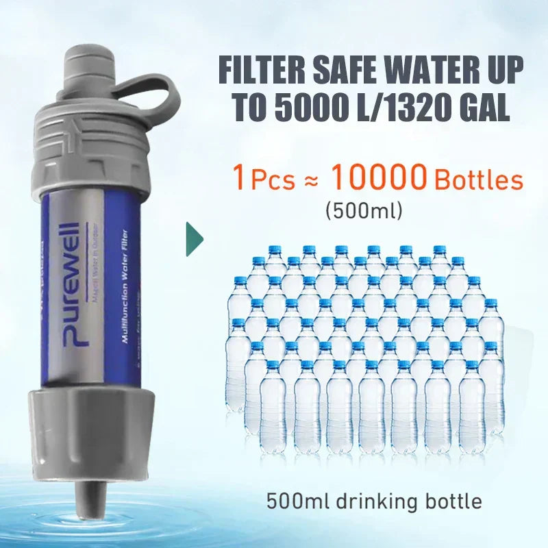 Outdoor Purification Water Filter Straw