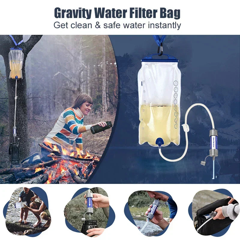 Outdoor Purification Water Filter Straw