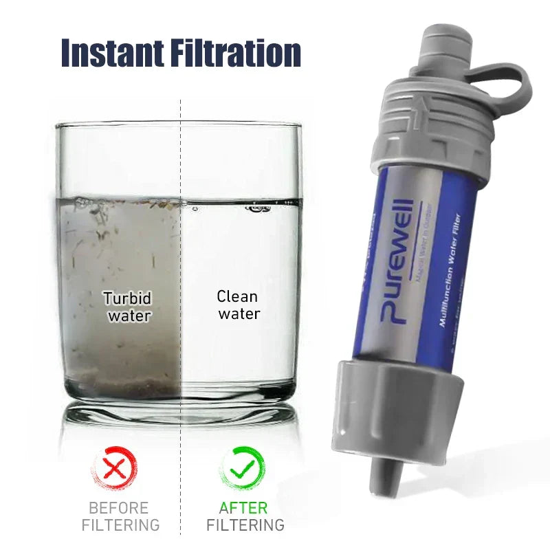 Outdoor Purification Water Filter Straw
